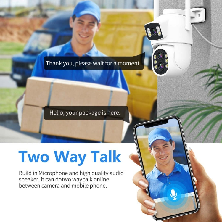 ESCAM QF500 5+5MP Motion Detection WiFi Intelligent 10X Optical Zoom Camera, QF500 ESCAM QF500 5+5MP Motion Detection WiFi Intelligent 10X Optical Zoom Camera, QF500